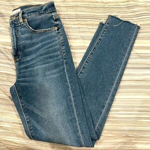 ANN TAYLOR LOFT STRETCH DENIM JEANS -LIKE NEW SIZE 0